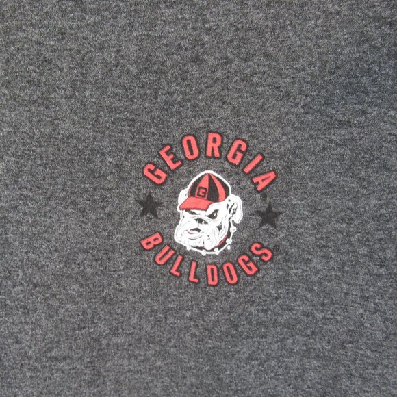 University Of Georgia Bulldogs Graphic Logo Men's Black Short Sleeve T-Shirt M - Picture 1 of 10